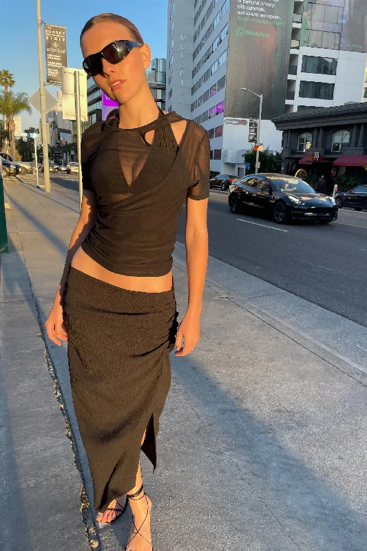 Get It Before It’s Gone MESH LAYERED TOP