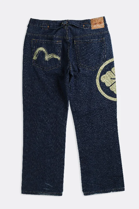 Weekend Savings Galore Vintage EVISU Denim Pants - W38