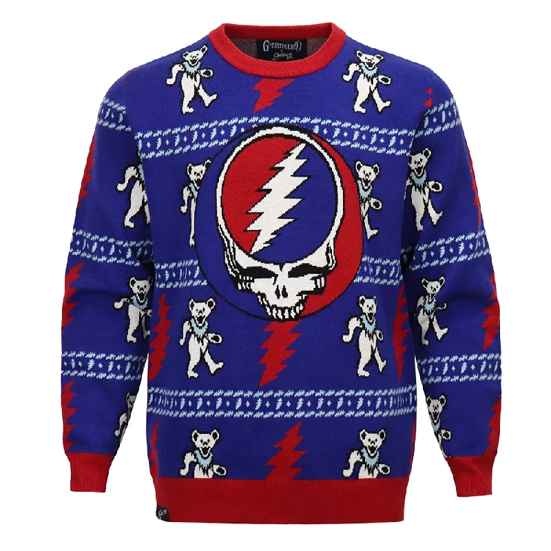 New Markdowns Grateful Dead | Classic Sweater | Steal Your Face & Dancing Bears