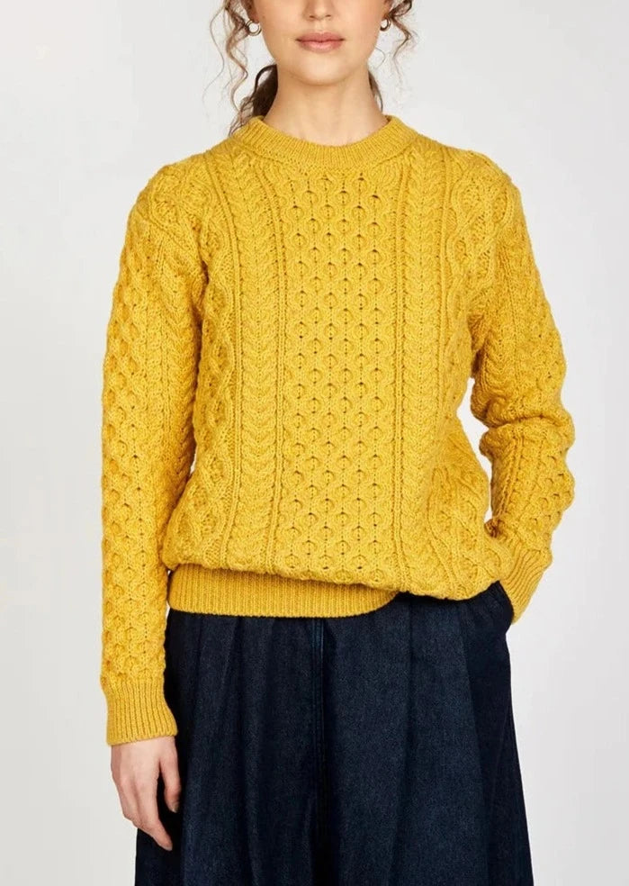 Lowest Prices IrelandsEye Aran Sweater | Sunflower