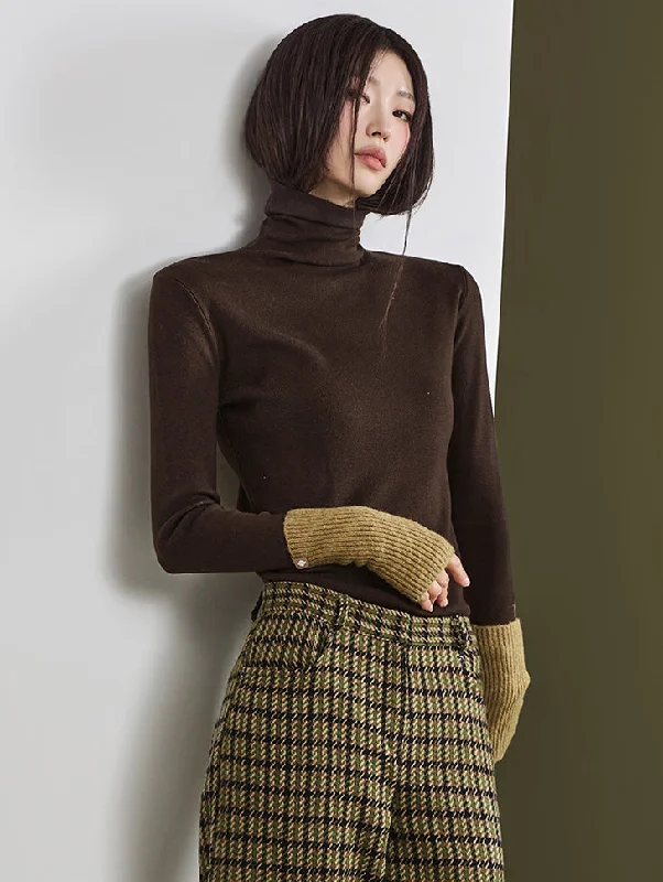 The Best Prices E3179 Turtleneck Slim Knit