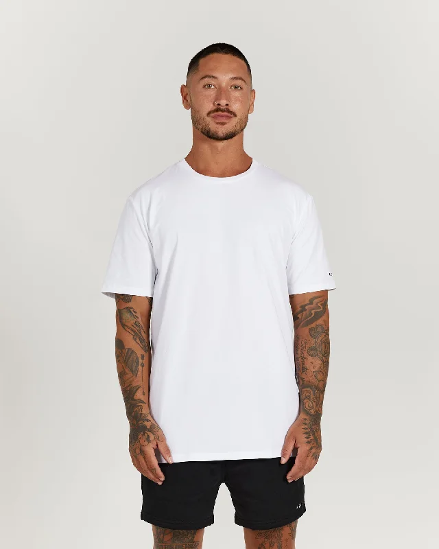 SYDNEY PITCH TEE - WHITE