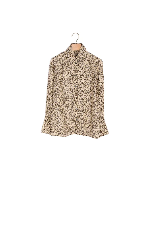Super Bargain Chemise imprimée en soie