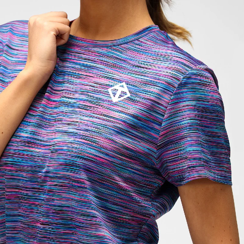Weekend Savings Bonanza Pink Mix Space Dye Performance T-Shirt
