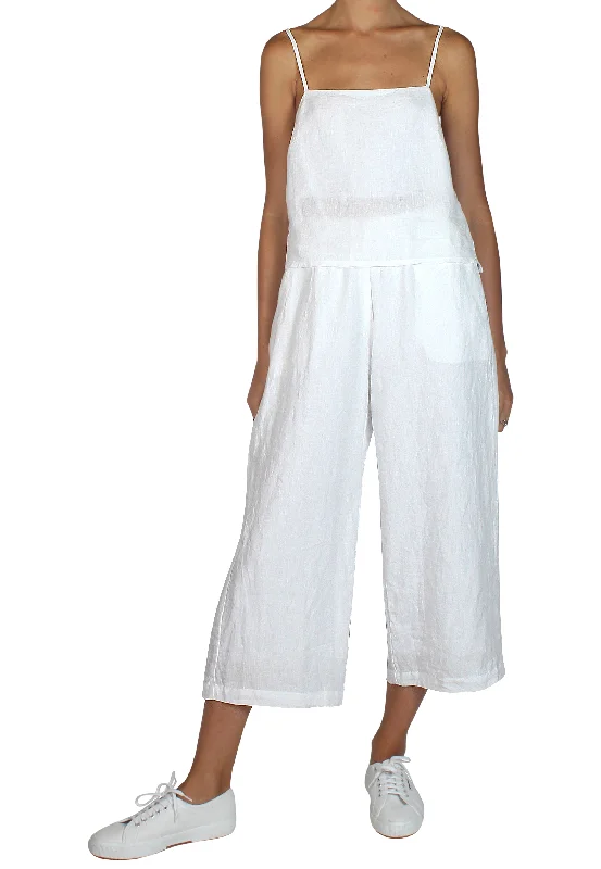 YEAR-End Clearance Pacific Linen Pants White