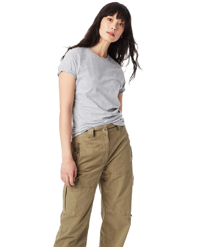 Hanes Ladies Classic Fit Tee | Light Steel