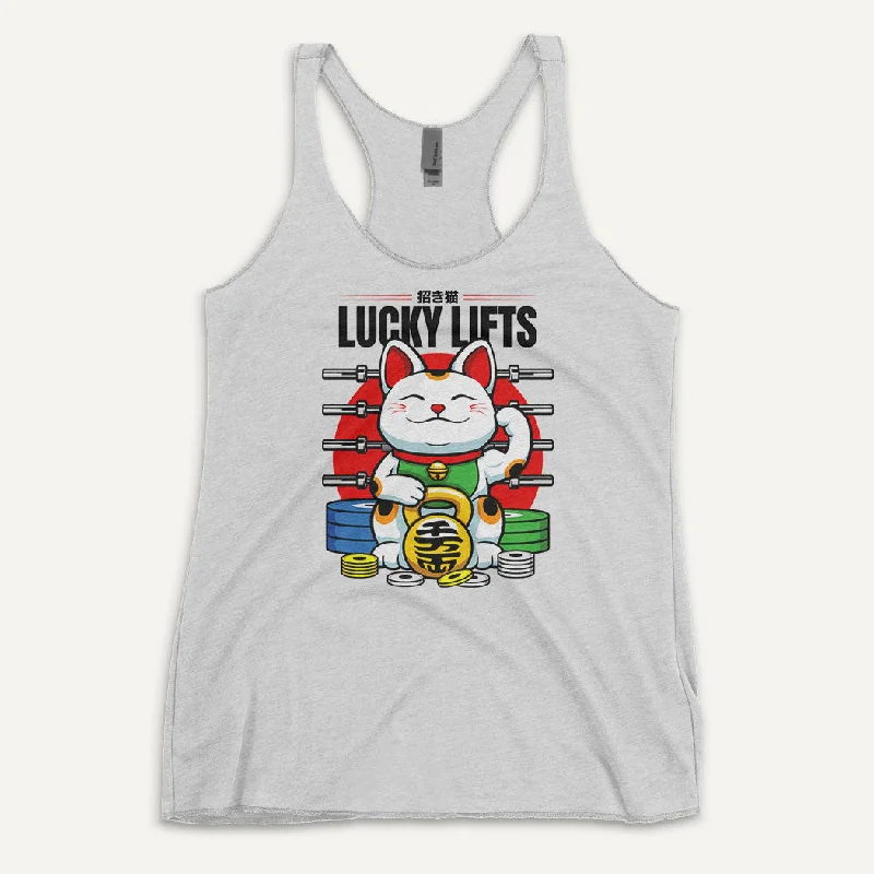 Weekend Savings Spectacular Lucky Cat Lucky Lifts Women’s Tank Top