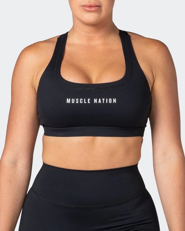 Closeout Deal Deuce Bra - Black