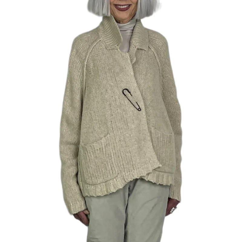 Unmissable Sale KNITTED CARDIGAN W/PIN