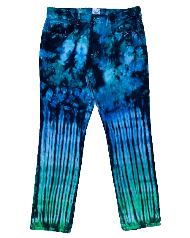 Tie Dye Denim Pants