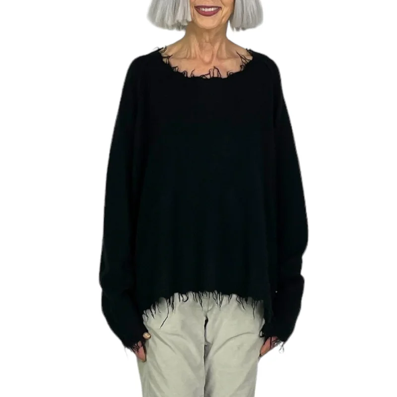 Weekend Bargains to Snag CROPPED CREWNECK SWEATER