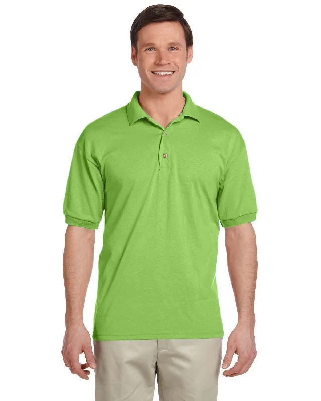 Gildan DryBlend 50/50 Jersey Knit Polo Shirt | Lime