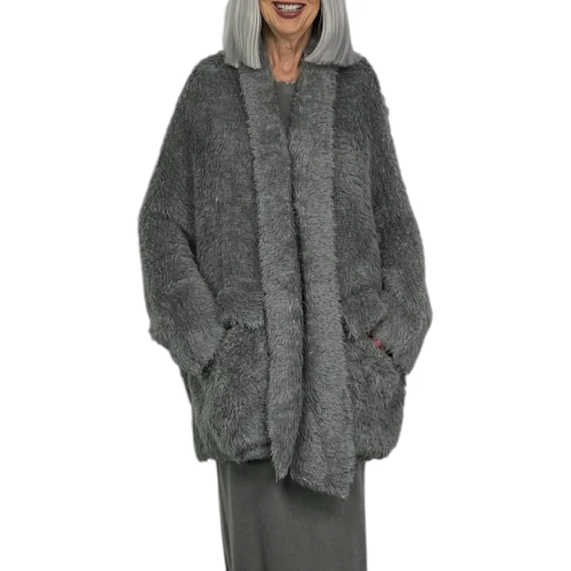 Weekend Specials to Snag OVERSIZED CARDIGAN W/PIN