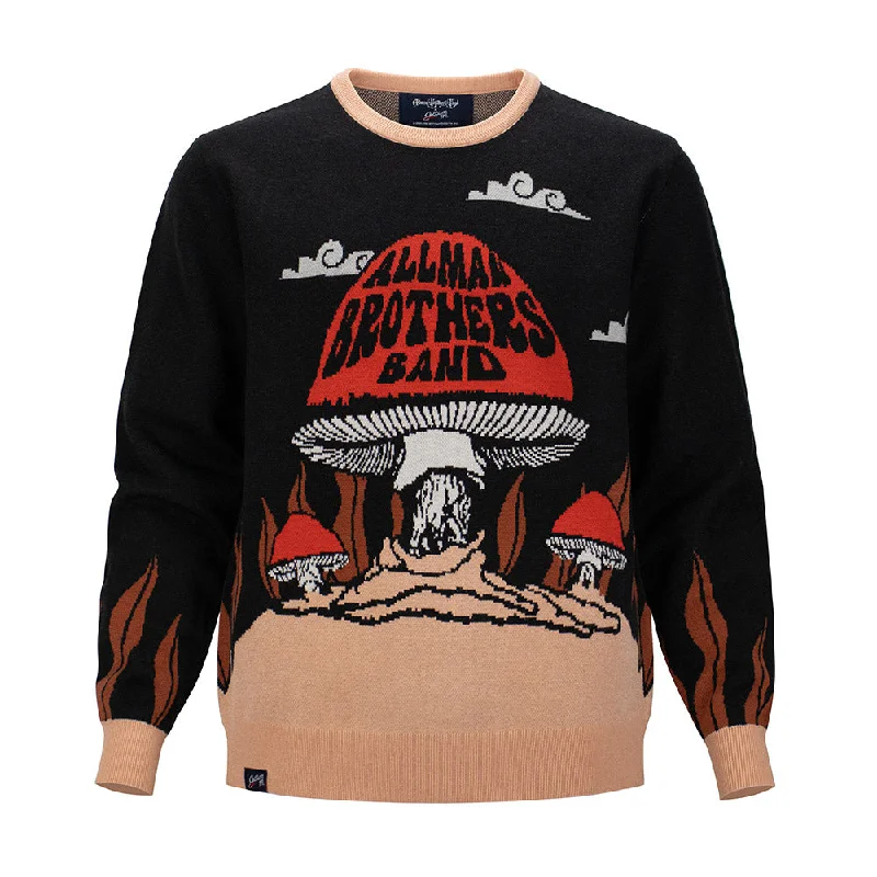 Epic Value Allman Brothers | Sweater Crewneck | Mushroom in Brown