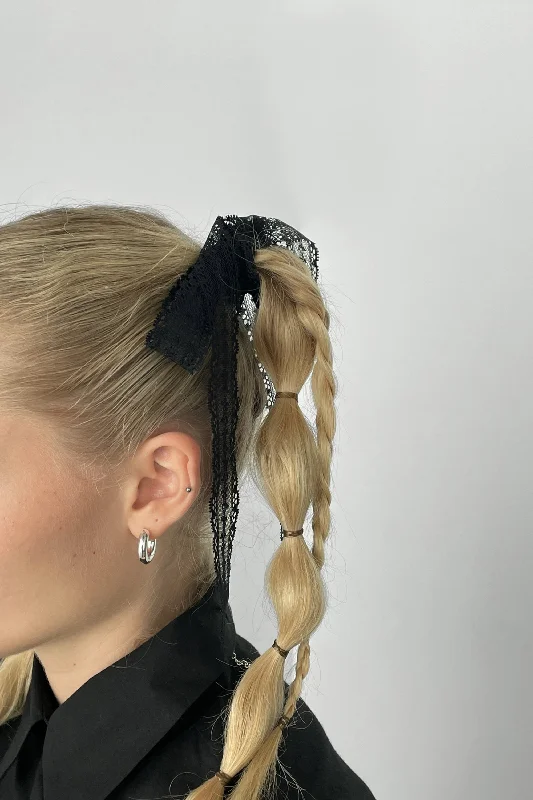 Weekend Deals That Spark SET OF TWO LACE HAIR RIBBONS