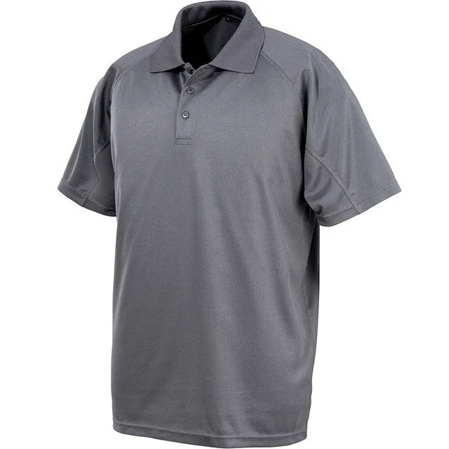 Weekend Deal Spiro Performance Aircool Polo Shirt - Grey