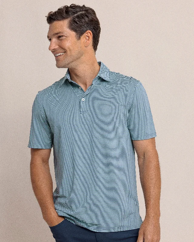 Instant Discount Driver Sunbury Stripe Polo