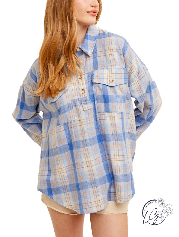 Don't Delay Urban Haze Flannel Shirt