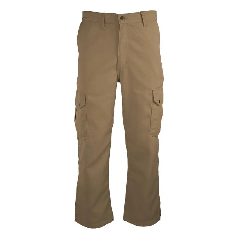 LAPCO FR P-DH6KHCP Khaki 6.5oz. FR Cargo Uniform Pants