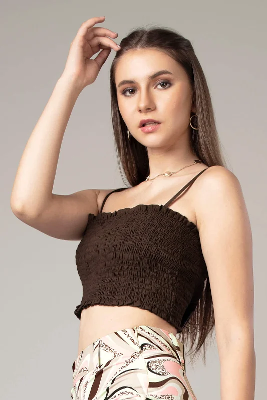 Buy Today Strappy Crop Top For Women