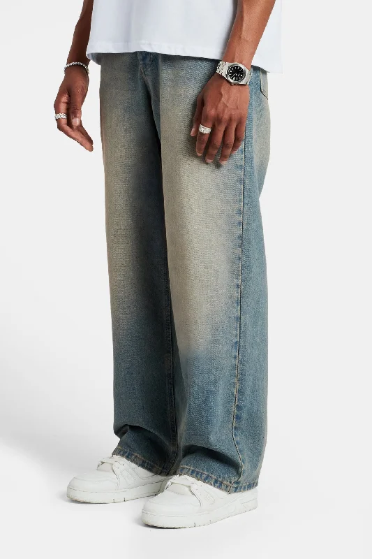 Baggy Fit Jeans - Antique Wash