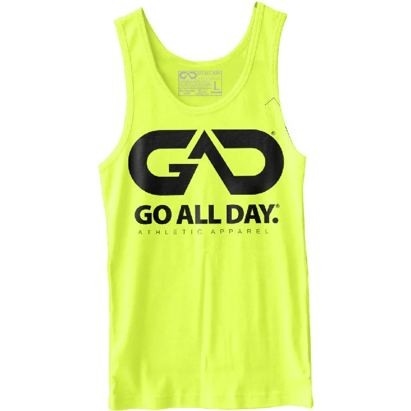 Closeout Deal GO ALL DAY® Unisex Tank (Neon Yellow)