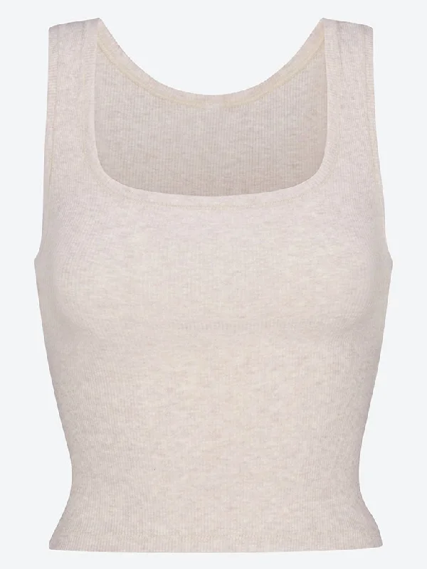 Daily Deals Cotton rib tank top