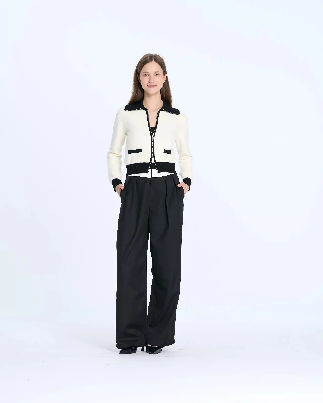 TIME-Limited Offer 5M01 Zip-Up Cardigan