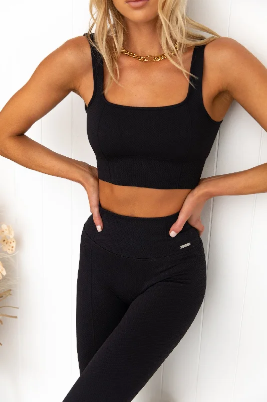 The Best Prices Black Luxe Seamless Bra