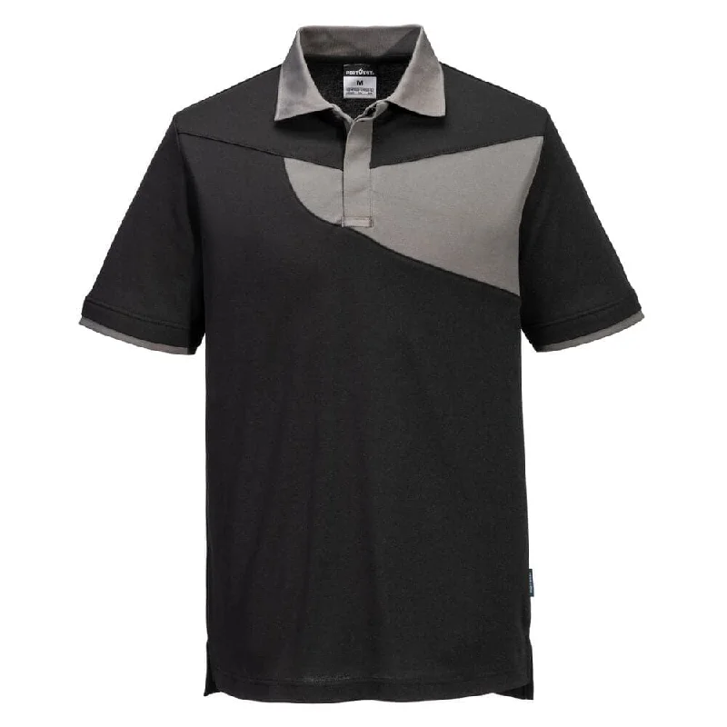 Weekend Savings Galore PORTWEST PW210 PW2 COTTON COMFORT POLO SHIRT S/S