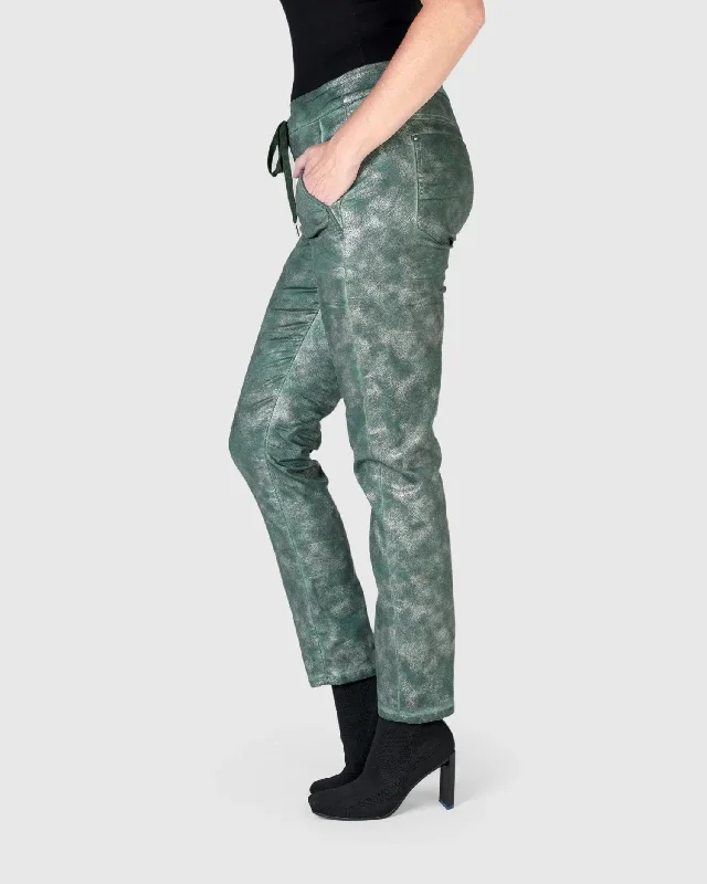 Final Markdown Washed Iconic Stretch Jeans, Sea Green