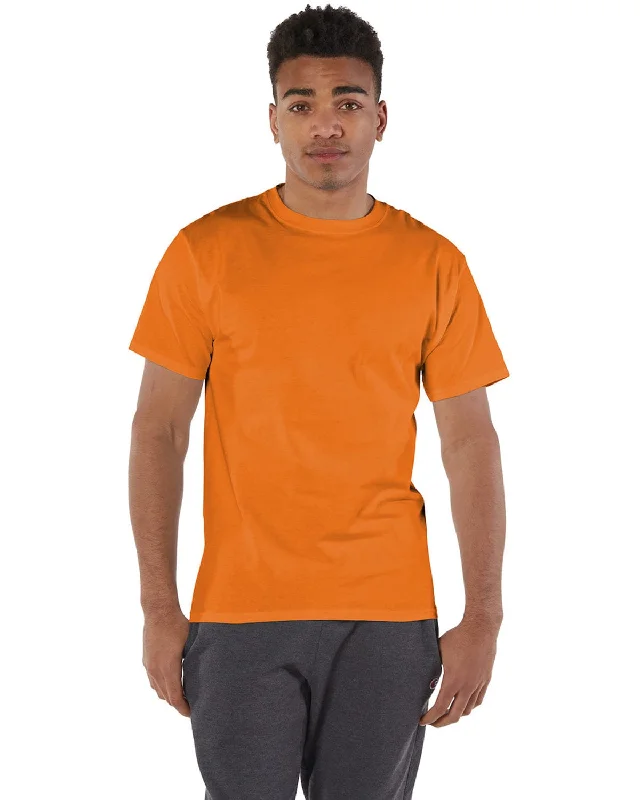 Champion Cotton T-Shirt | Orange