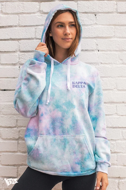 Weekend Discounts to Delight Kappa Delta Digi-Tie Dye Hoodie