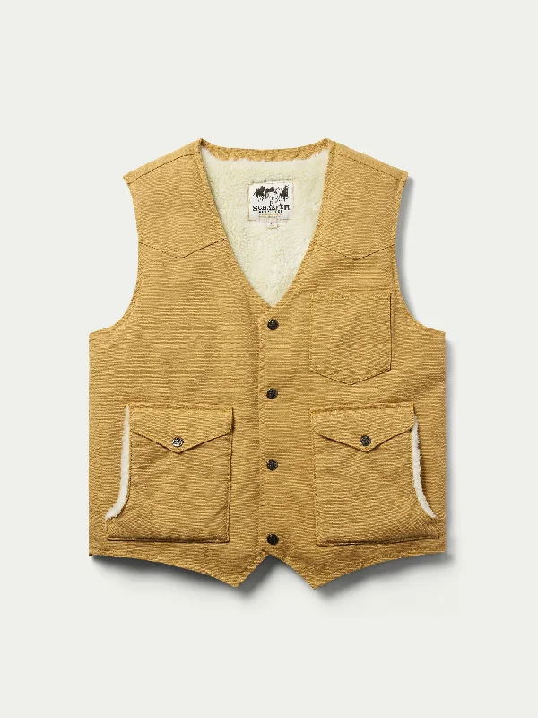 Sherpa Canvas Vest