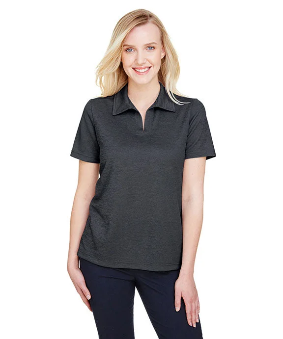 Now or Never DG22W - Devon & Jones CrownLux Performance® Ladies Address Melange Polo Shirt