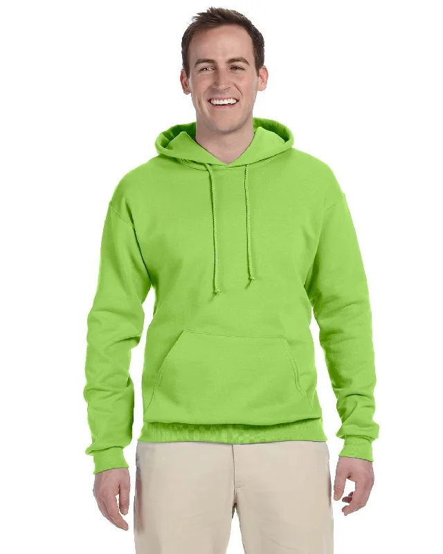 Jerzees 50/50 Hooded Sweatshirt | Neon Green