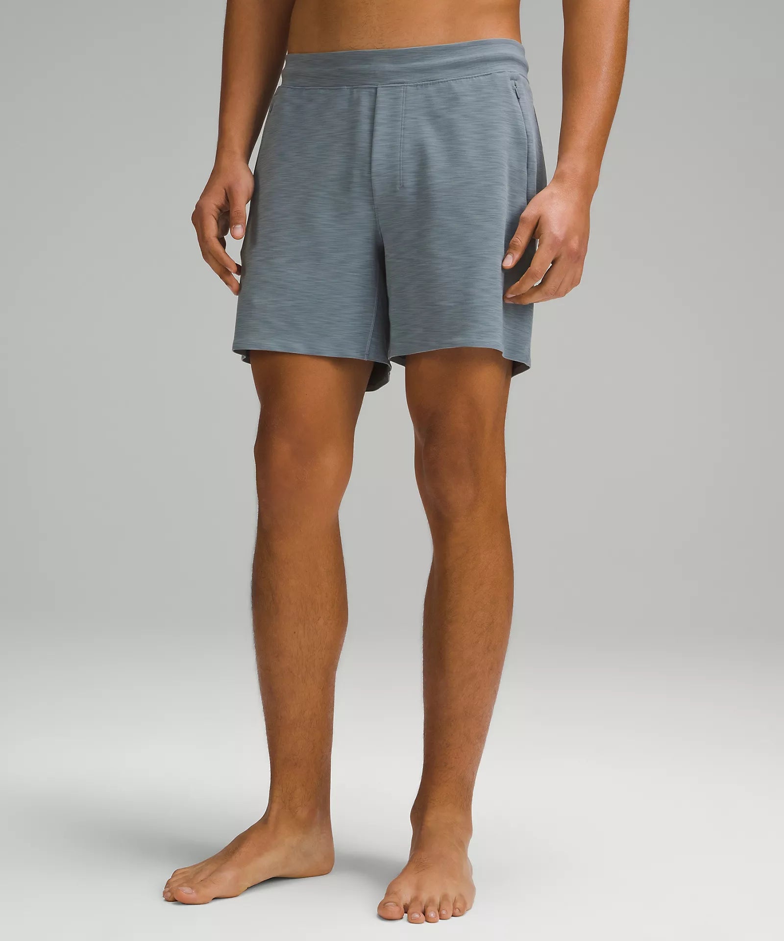 Men's Balancer Short 6" | Heathered Belgian Blue