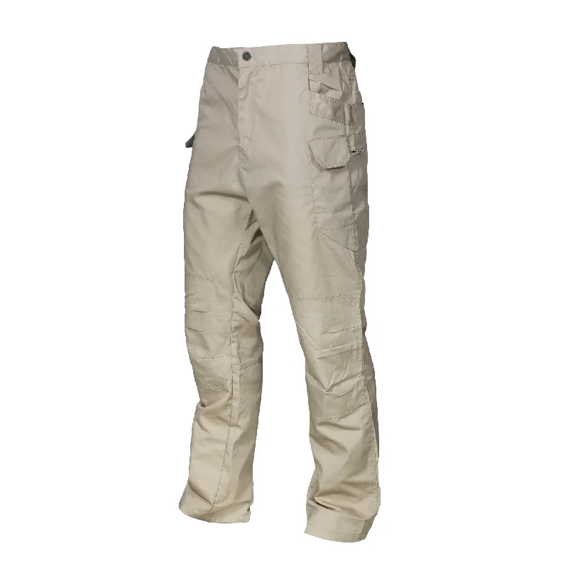 Men's Scout Water Resistant Ripstop Tactical Cargo Pants Khaki