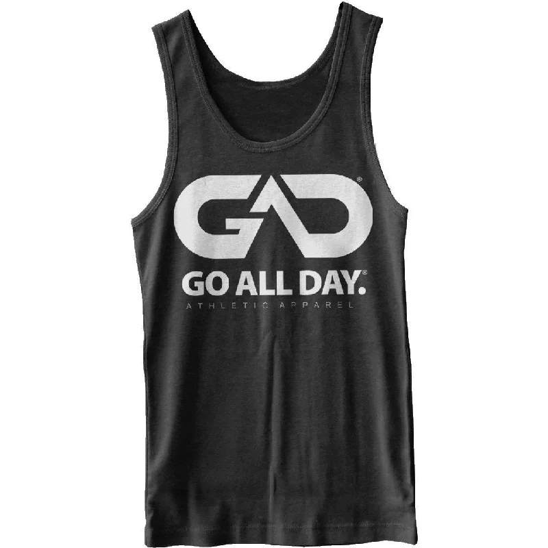 Value Pack GO ALL DAY® Unisex Tank (Charcoal Black)