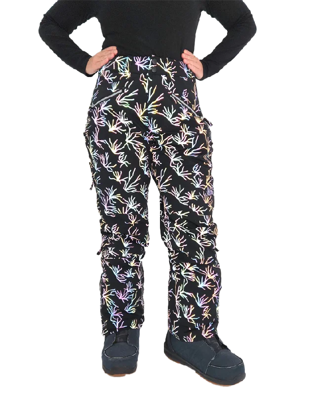 Year-End Clearance Nobody's Princess Zali Women's Snow Pant Regular - Iridescent