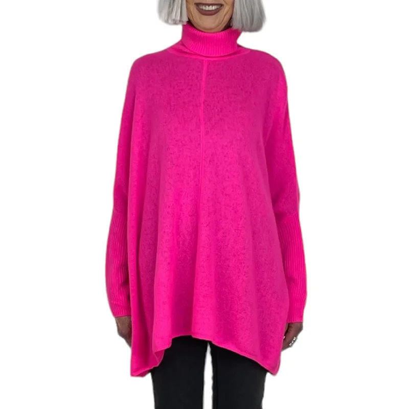 Steals and Deals JOJO CASHMERE PONCHO PULLOVER
