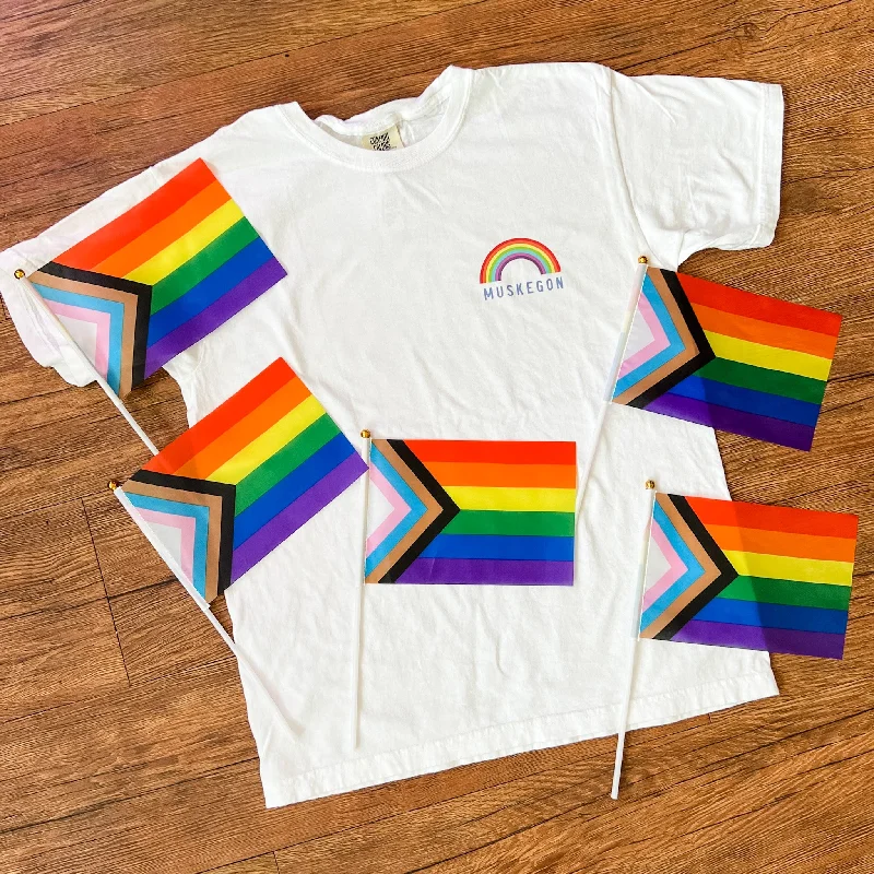 Special Discount Muskegon Rainbow Shirt