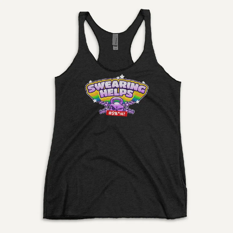 Deal Alert Swearing Helps Women’s Tank Top