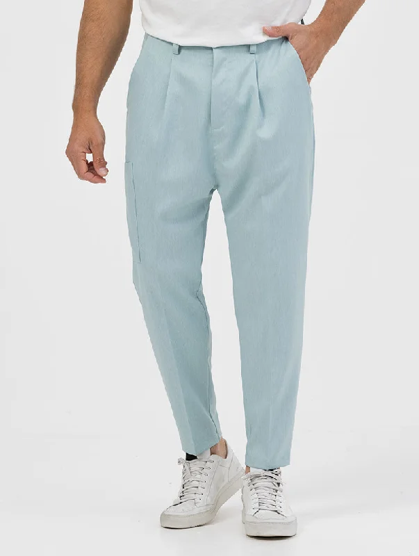 JEREMIAH 2.0 CARGO PANTS IN LIGHT BLUE