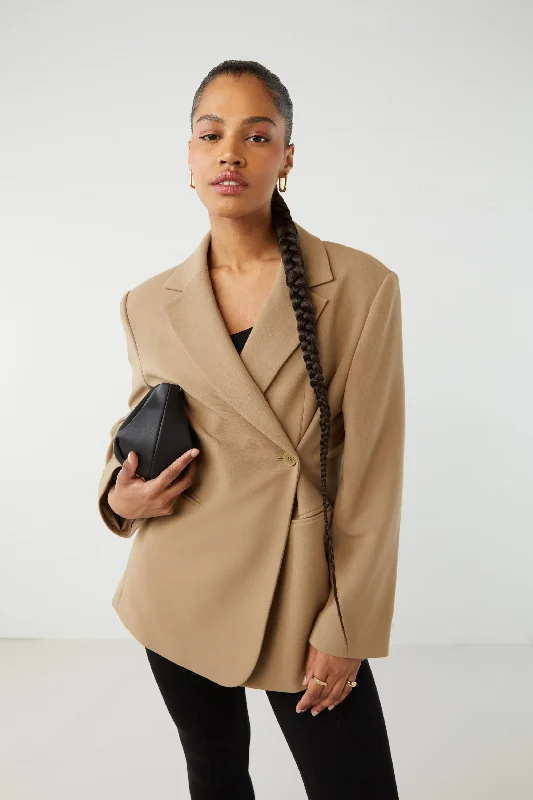 Price Cut OVERSIZED CROSSOVER BLAZER