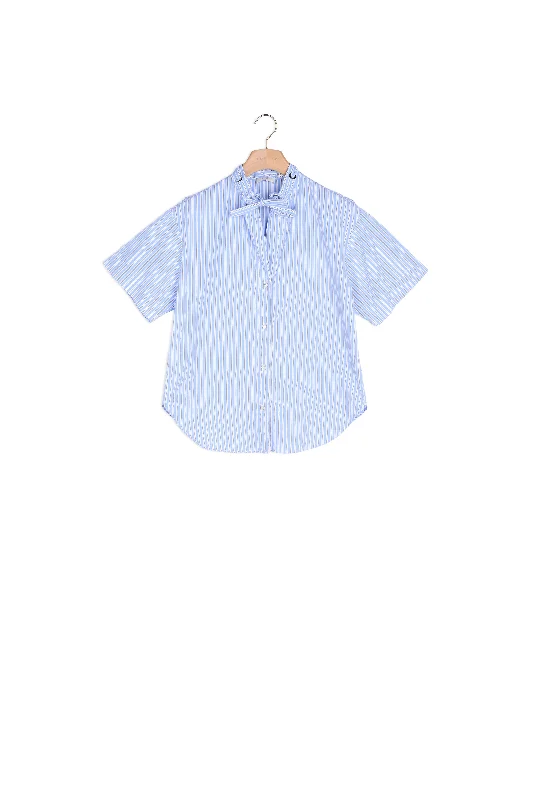 Steals and Deals Chemise en popeline à manches courtes