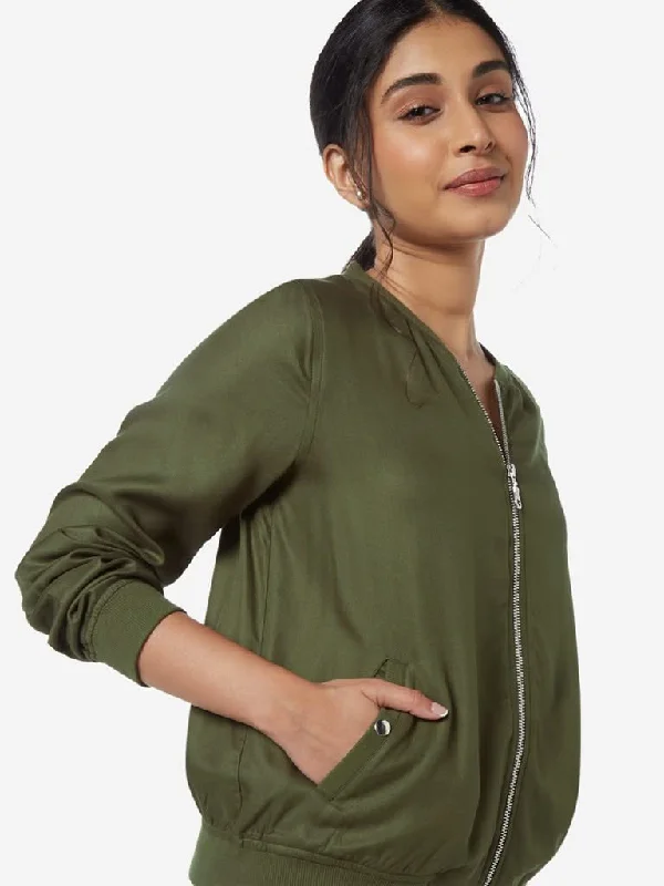 Weekend Offers That Shine LOV Khaki Jacket