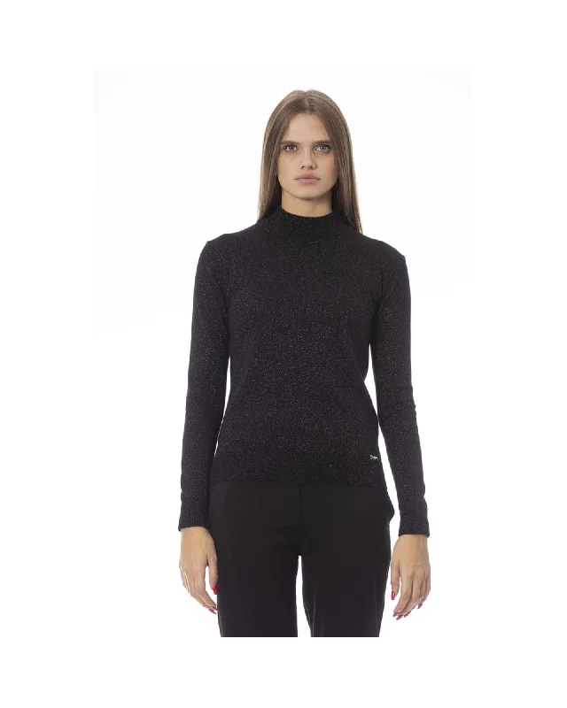Stock Clearance Baldinini Trend Women's Black Fabric Sweater - M
