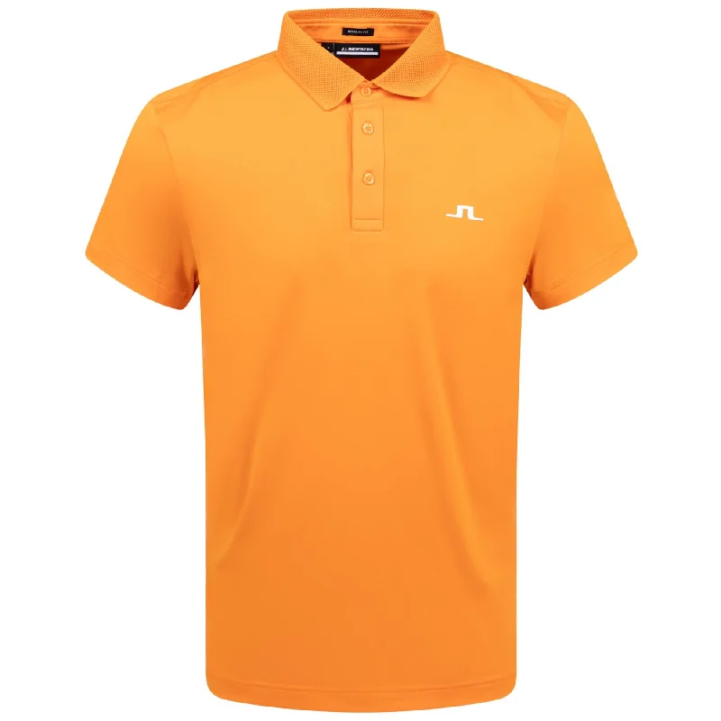 Wince Regular Fit Polo Persimmon Orange - AW24