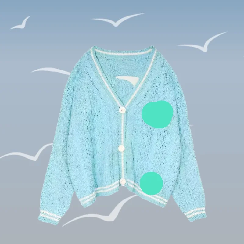 Deal Mania Blue Seagull Cardigans